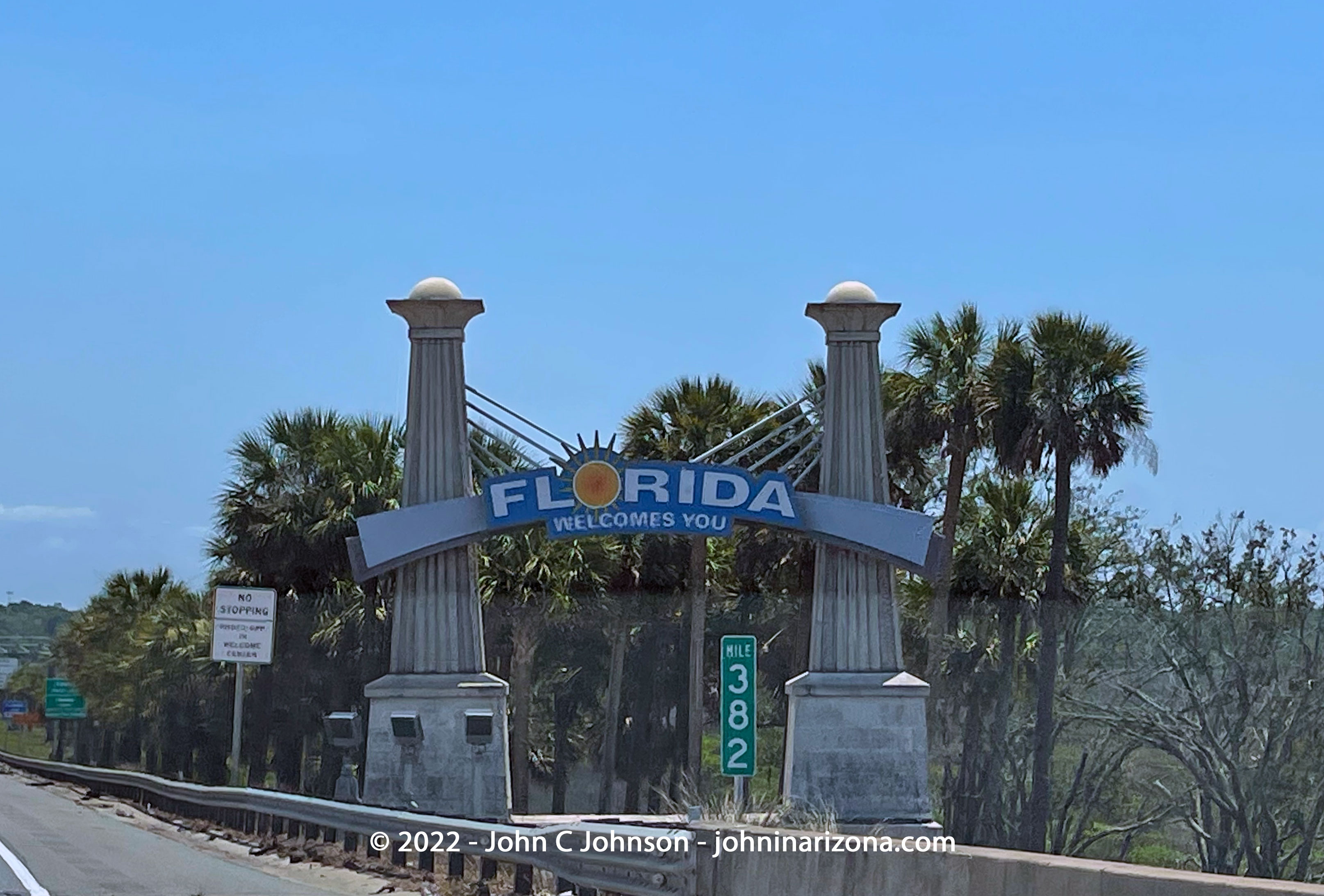 Florida Welcome Sign
