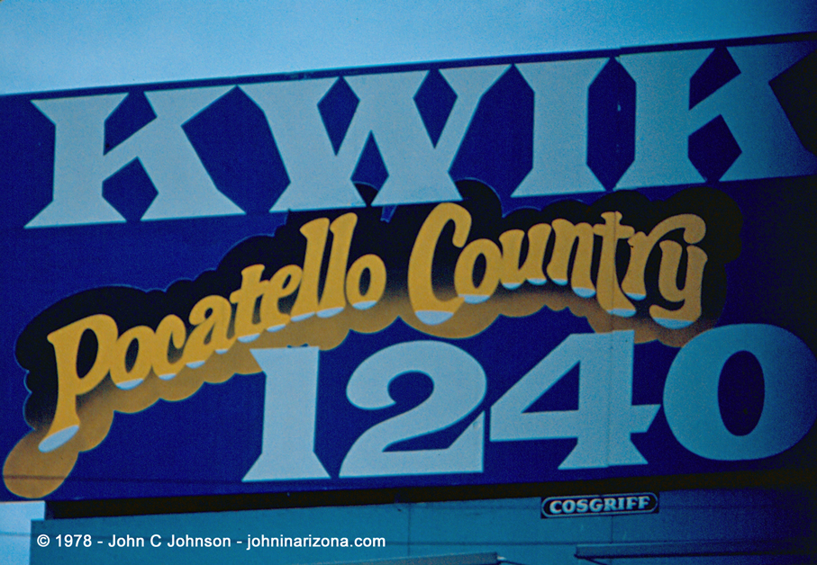KWIK Radio 1240 Pocatello, Idaho
