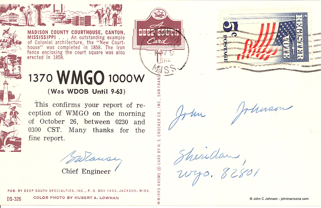 WMGO Radio 1370 Canton, Mississippi