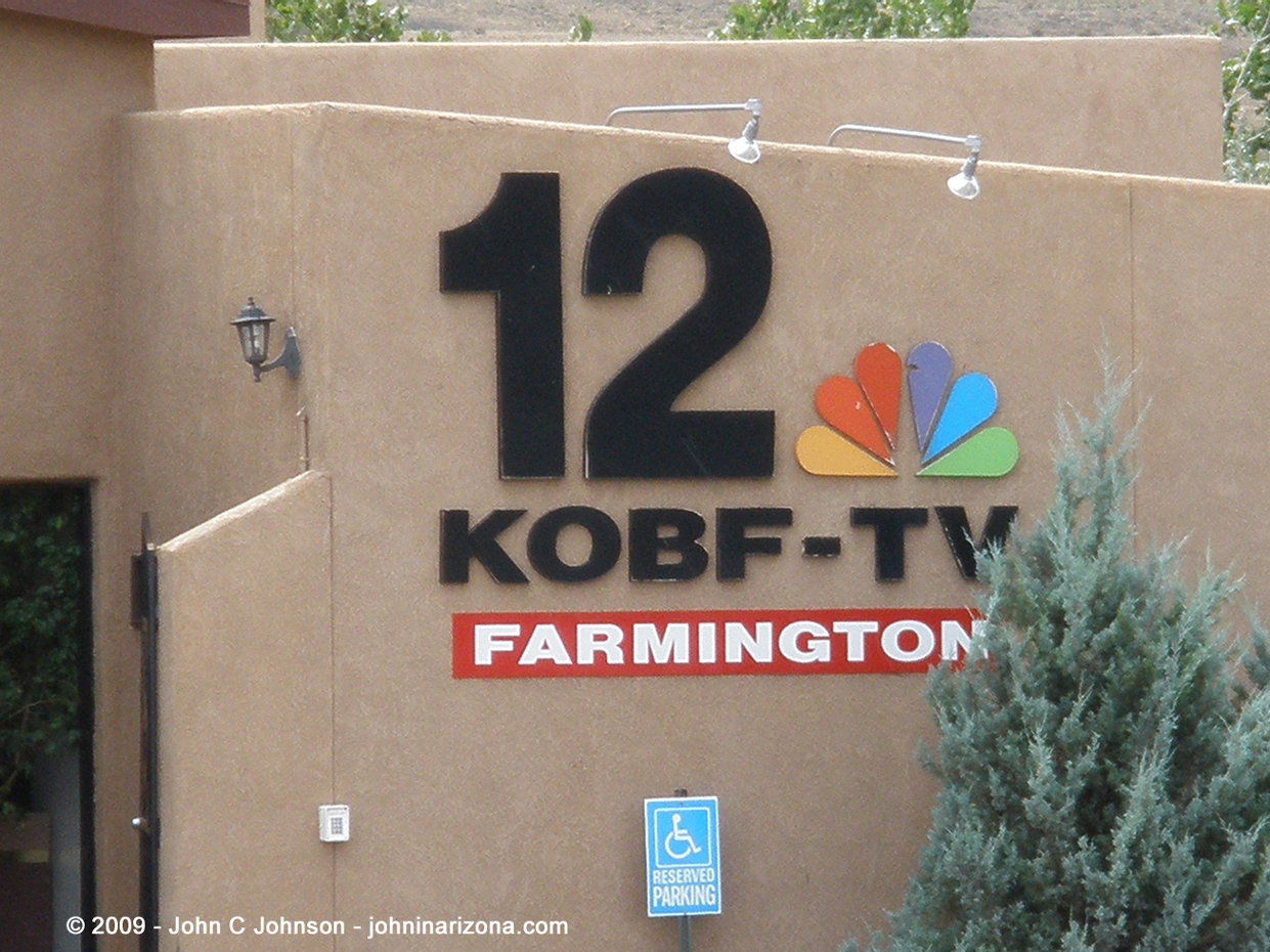 KOBF TV Channel 12 Farmington, New Mexico