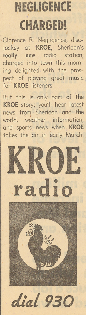 KROE Radio 930 Sheridan, Wyoming