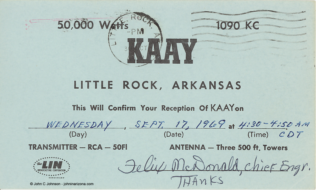 KAAY Radio 1090 Little Rock, Arkansas