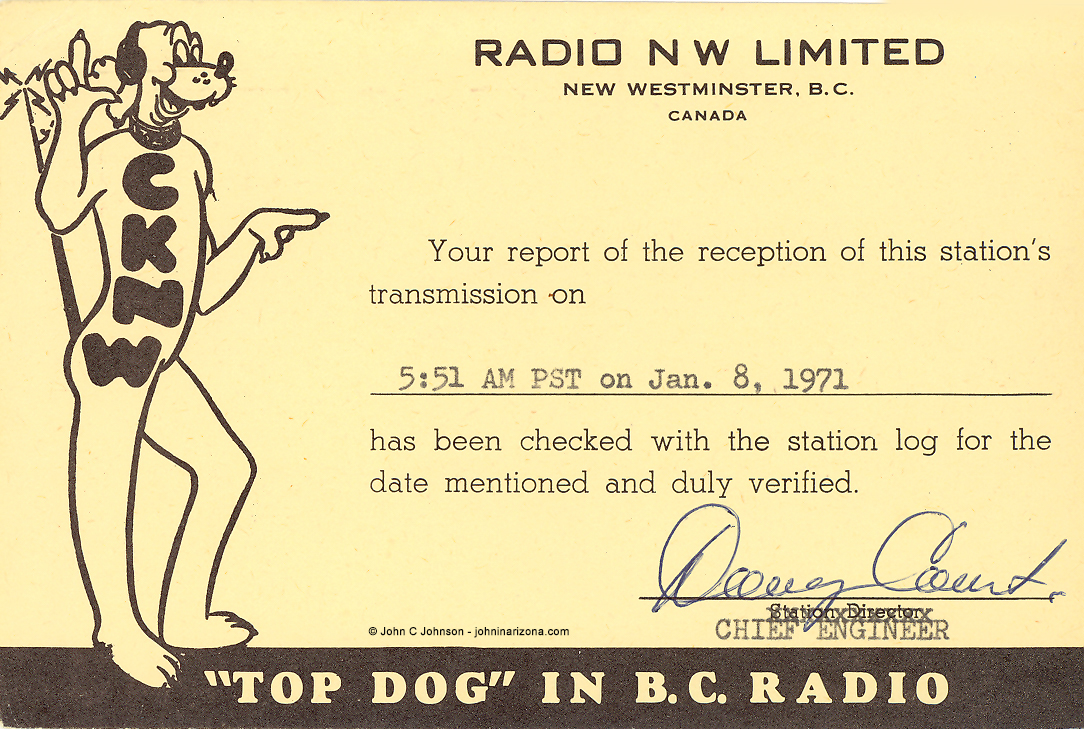 CKNW Radio 980 New Westminster, British Columbia, Canada