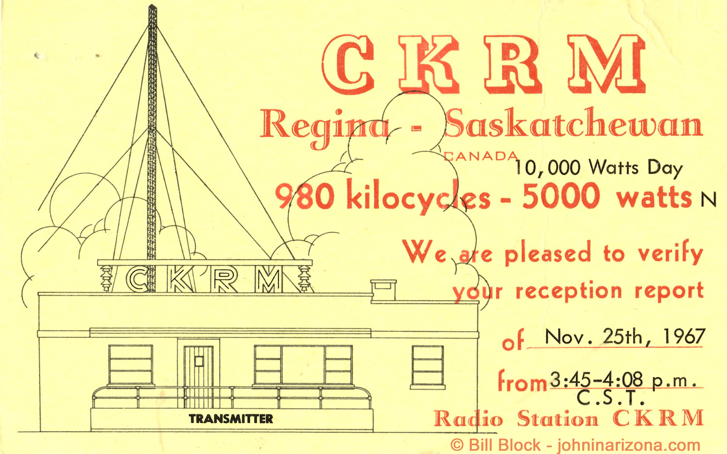CKRM Radio 980 Regina, Saskatchewan