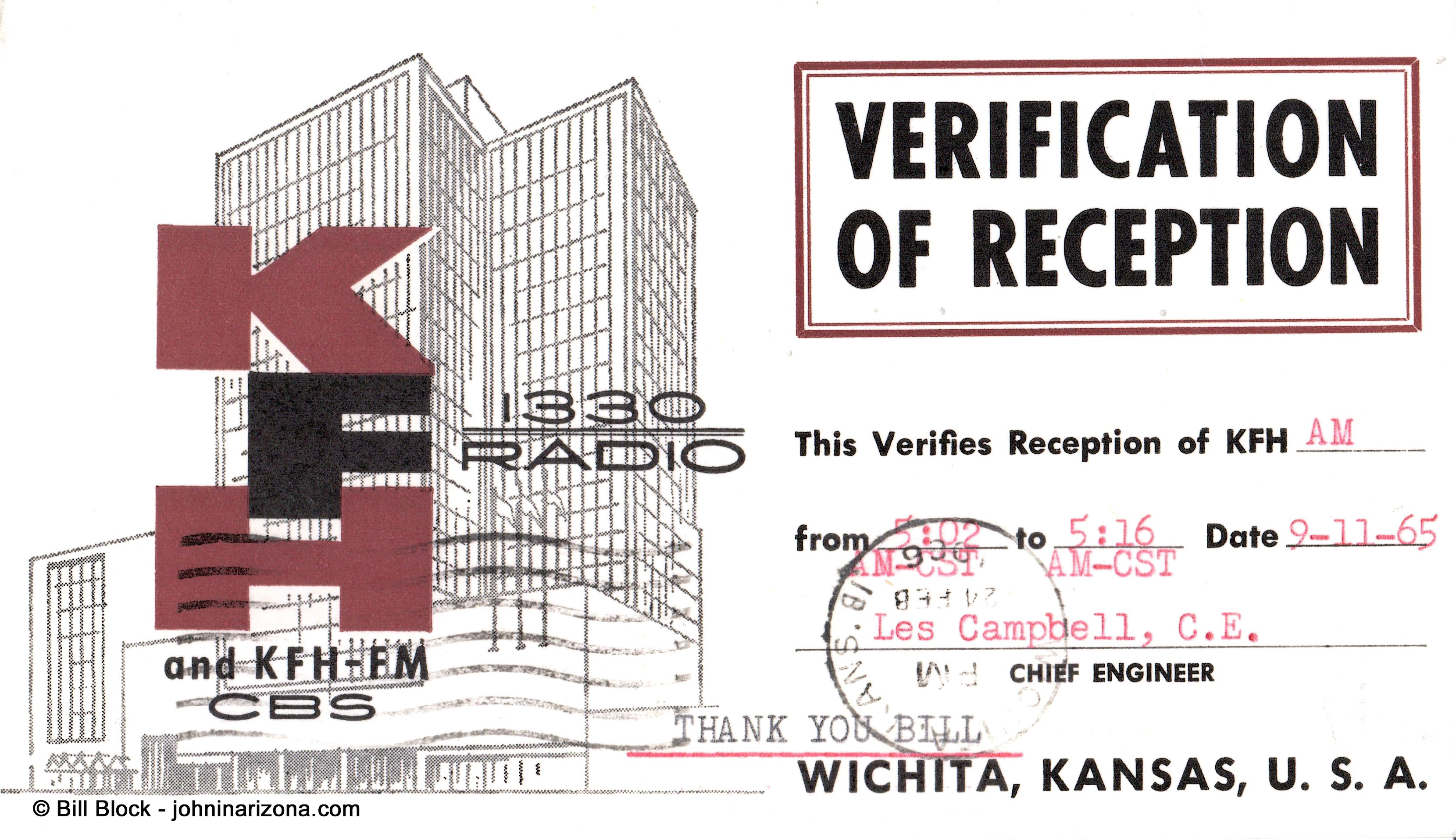 KFH Radio 1330 Wichita, Kansas