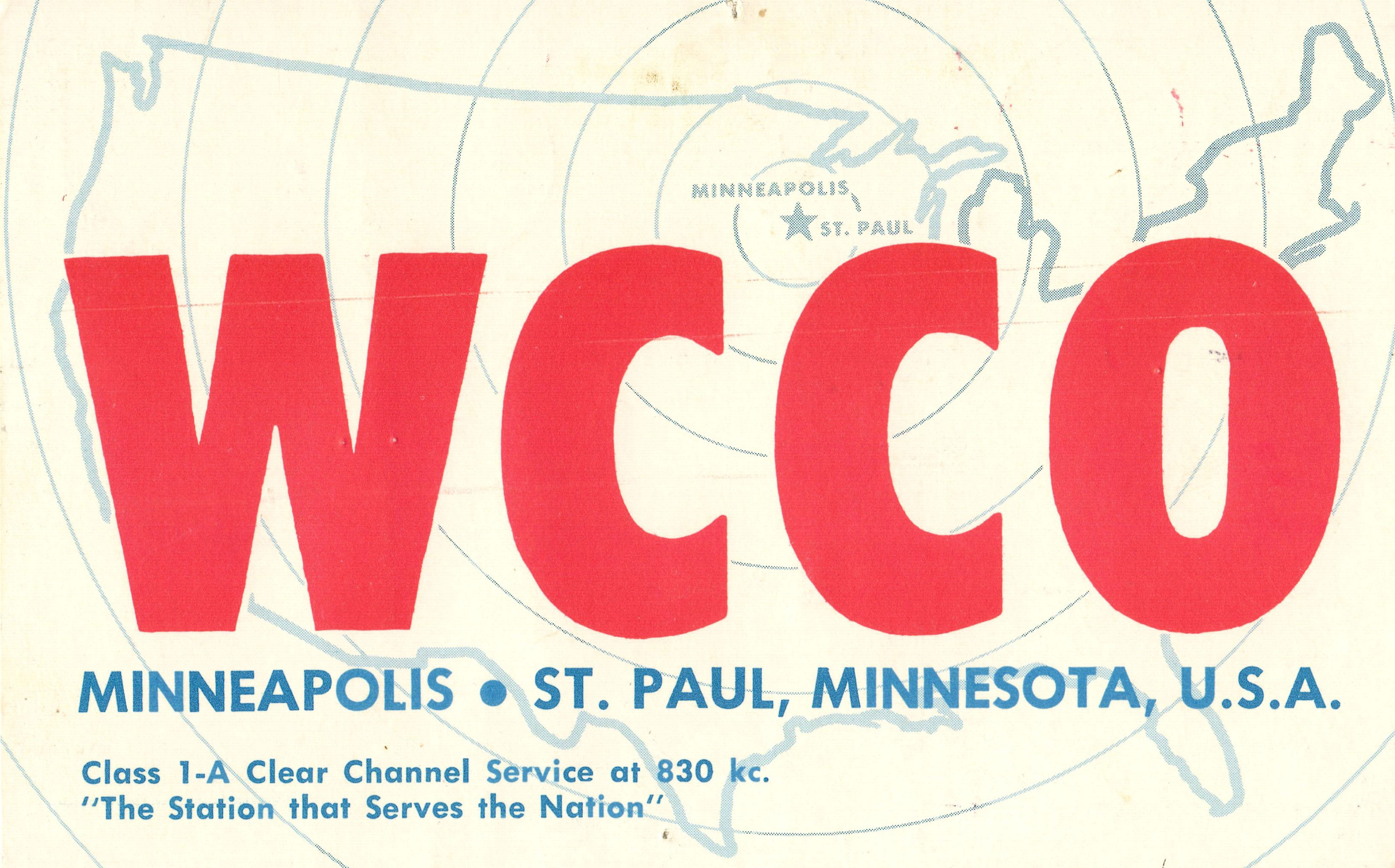 WCCO Radio 830 Minneapolis, Minnesota