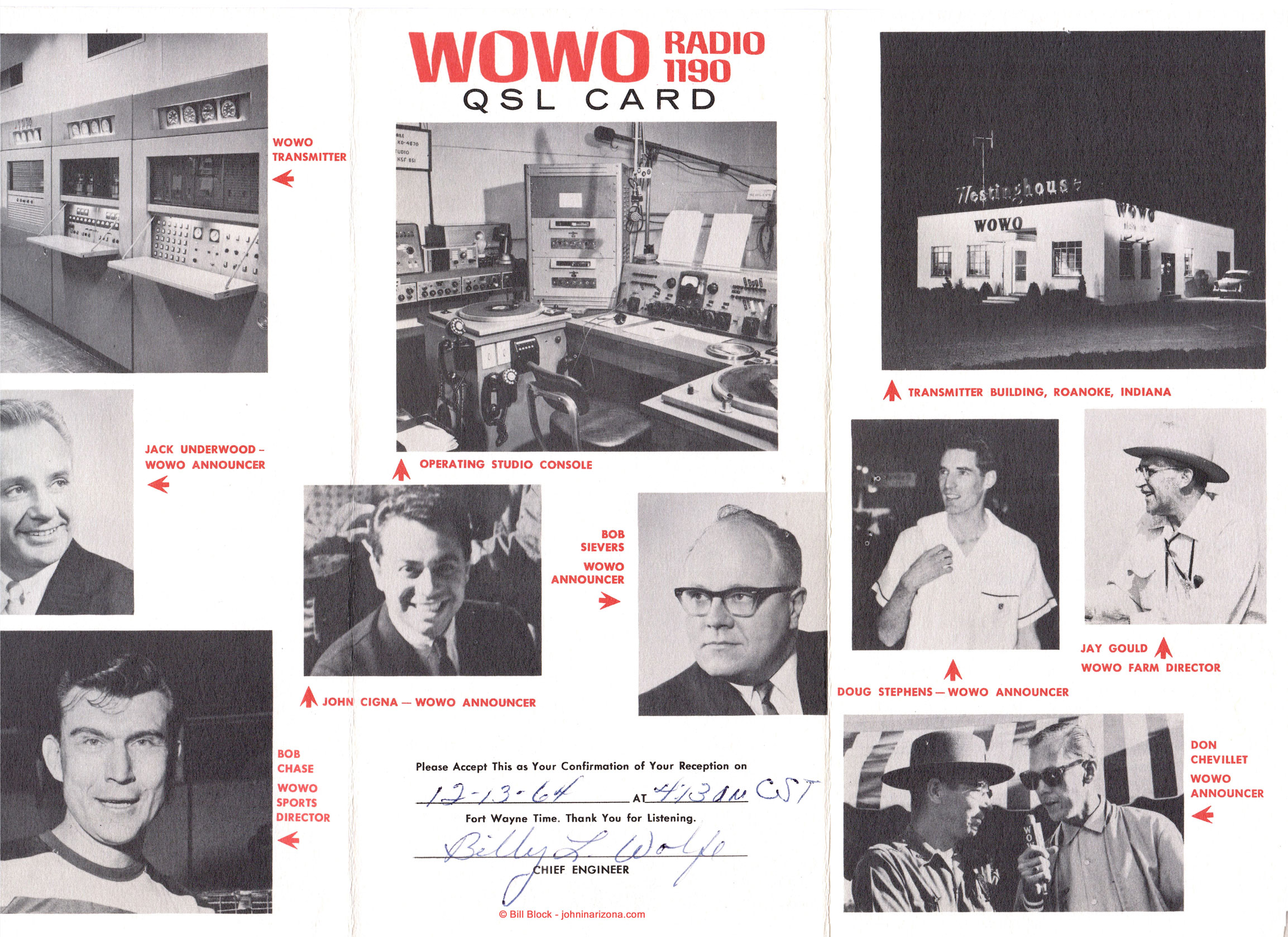 WOWO Radio 1190 Fort Wayne, Indiana