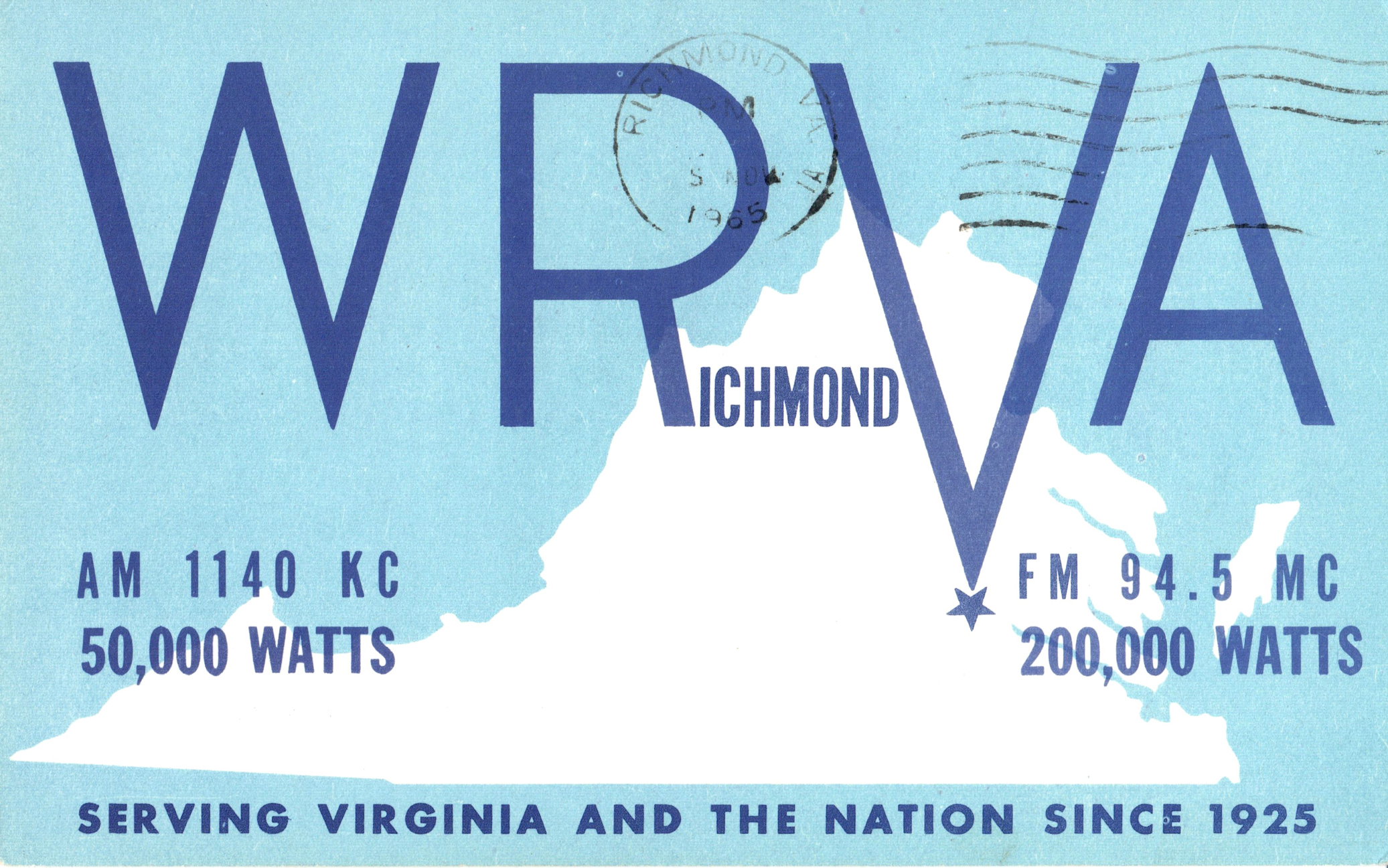 WRVA Radio 1140 Richmond, Virginia