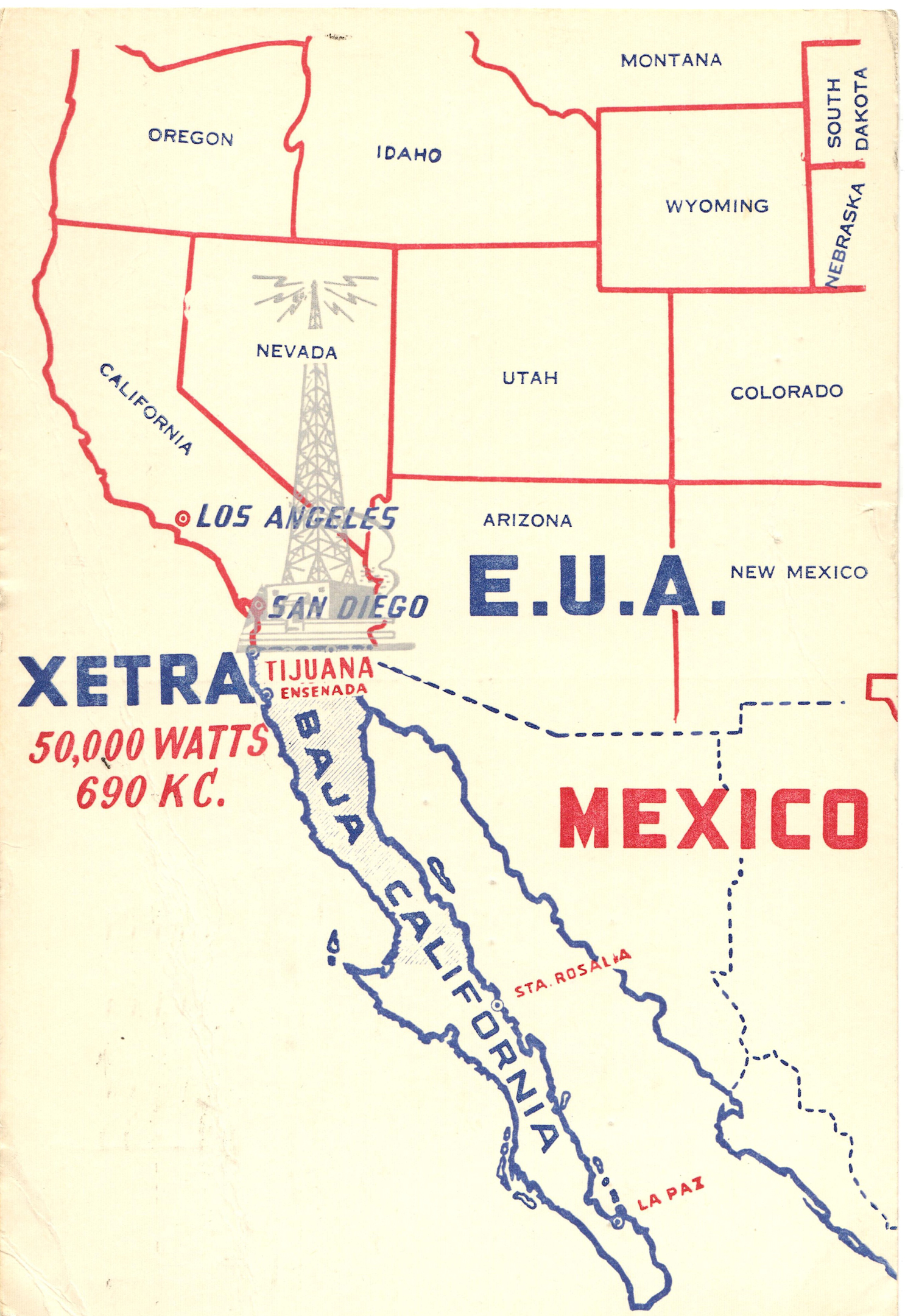 XETRA Radio 690 Tijuana, Baja California, Mexico