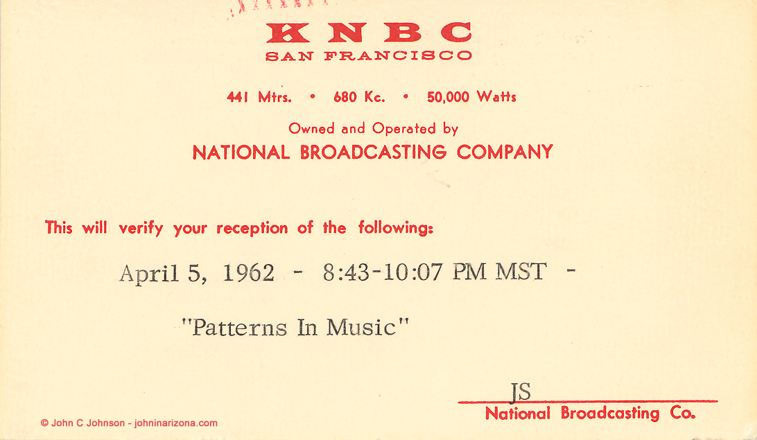 KNBC Radio 680 San Francisco, California