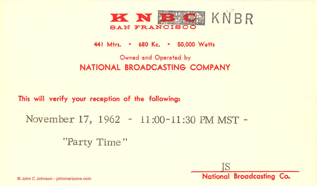 KNBR Radio 680 San Francisco, California