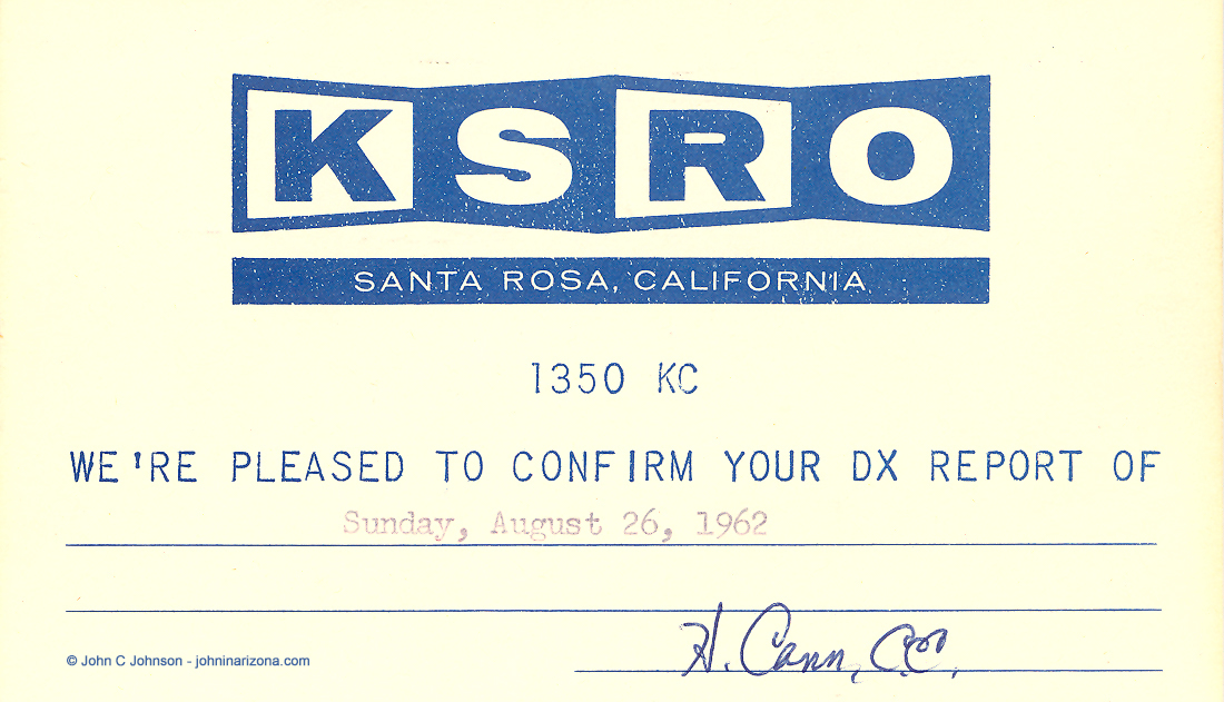 KSRO Radio 1350 Santa Rosa, California