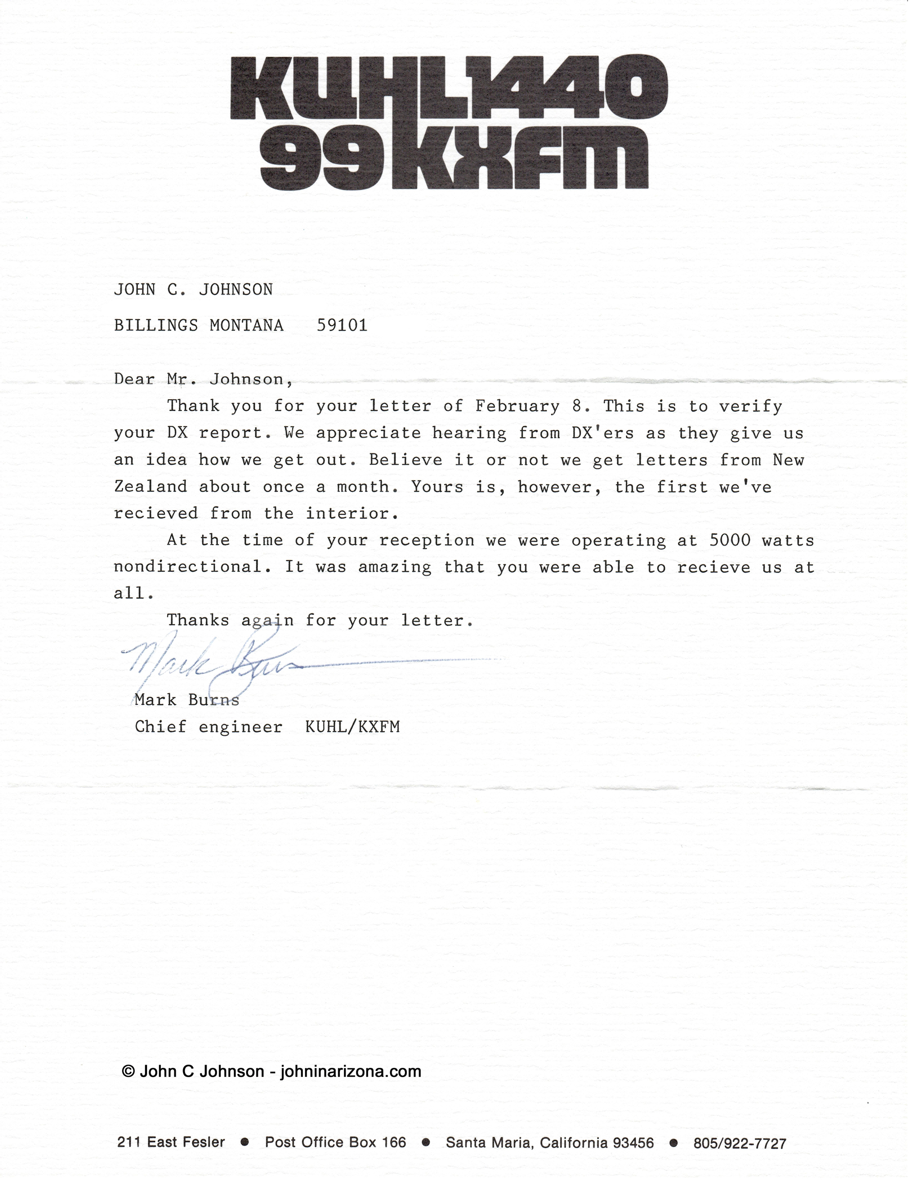 KUHL Radio 1440 Santa Maria, California