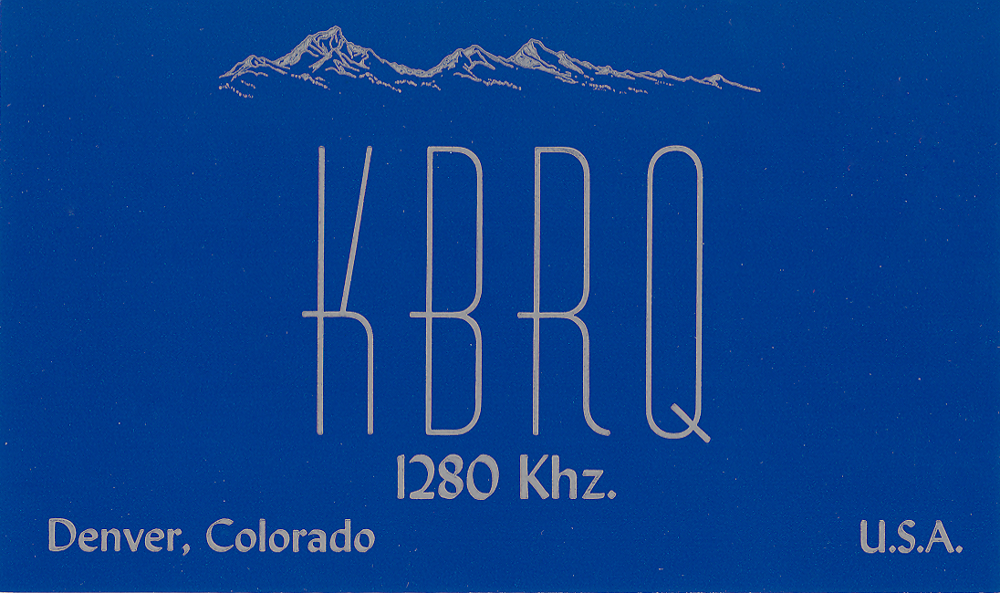 KBRQ Radio 1280 Denver, Colorado