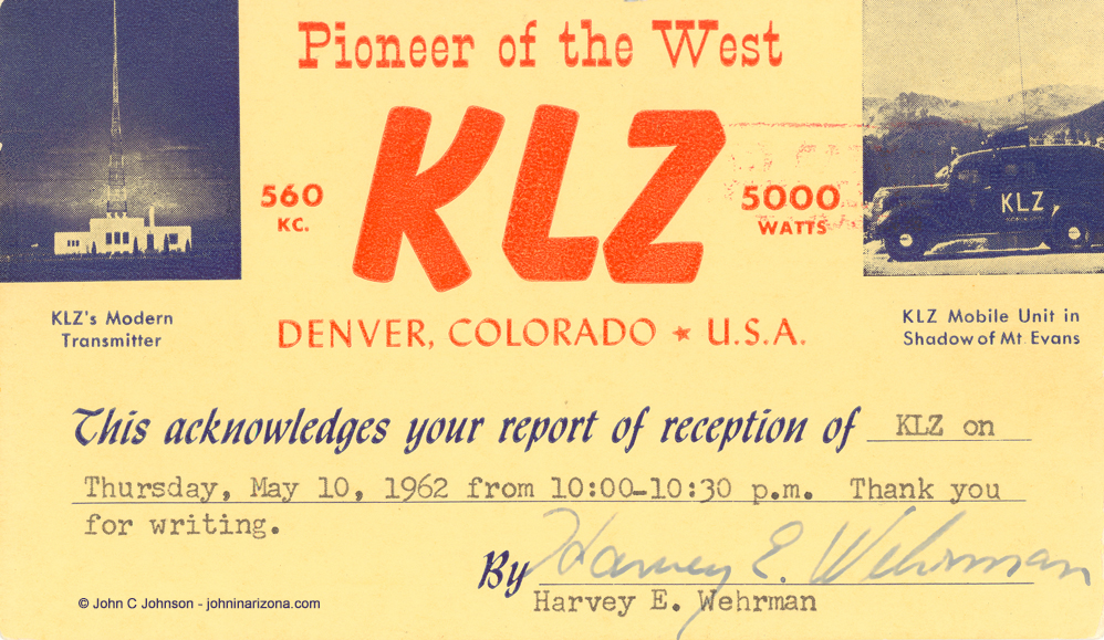 KLZ Radio 560 Denver, Colorado