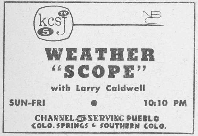 KCSJ TV 5 Pueblo TV Guide ad