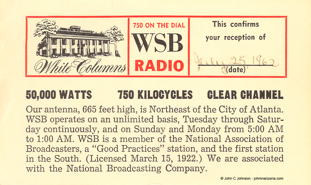 WSB Radio 750 Atlanta, Georgia