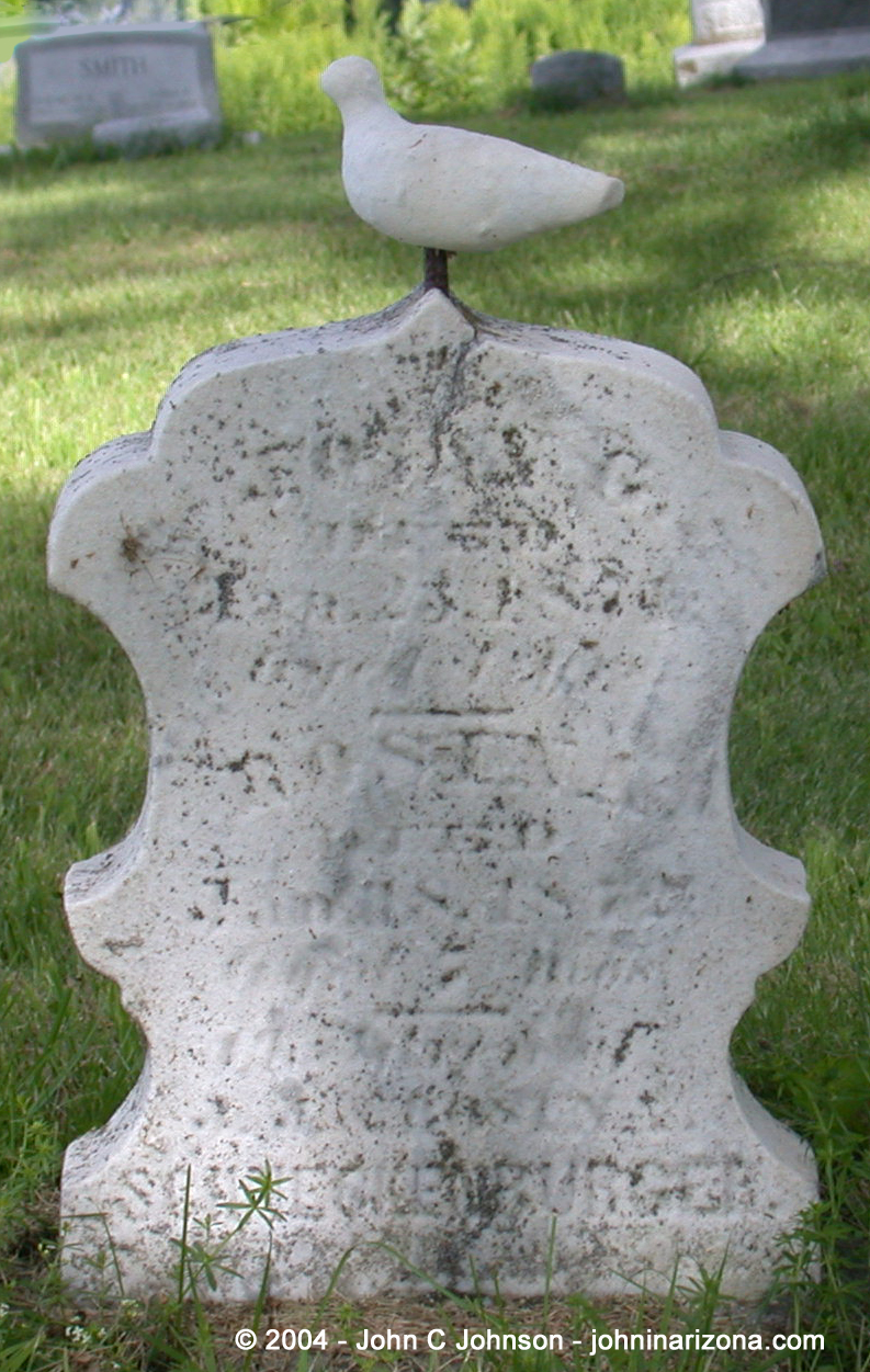 Unique grave marker for a child