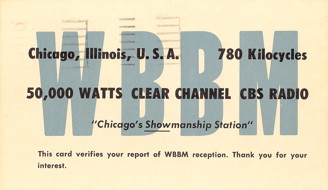 WBBM Radio 780 Chicago, Illinois