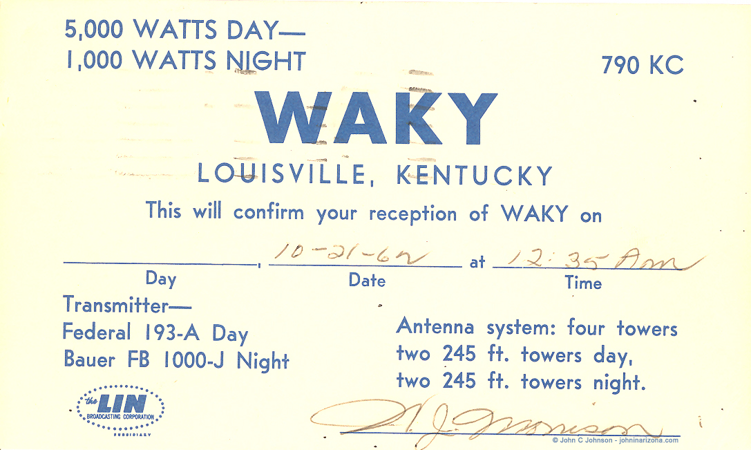 WAKY Radio 790 Louisville, Kentucky