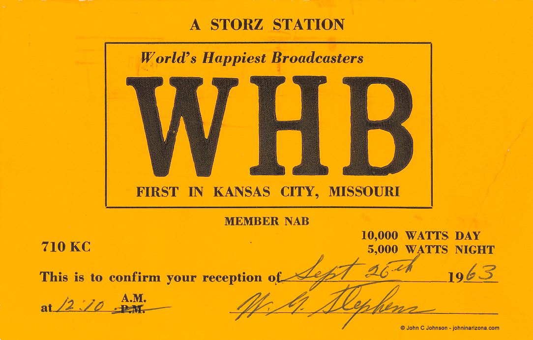 WHB Radio 710 Kansas City, Missouri