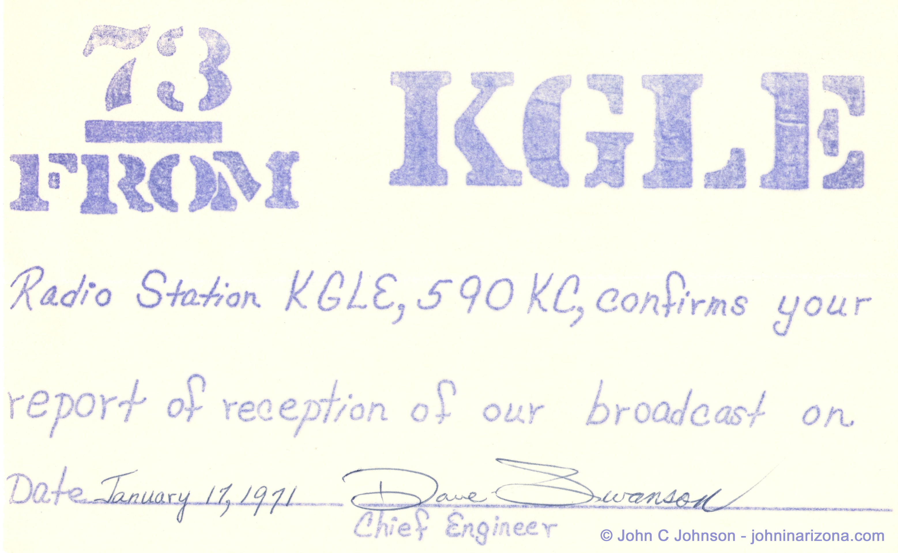 KGLE Radio 590 Glendive, Montana