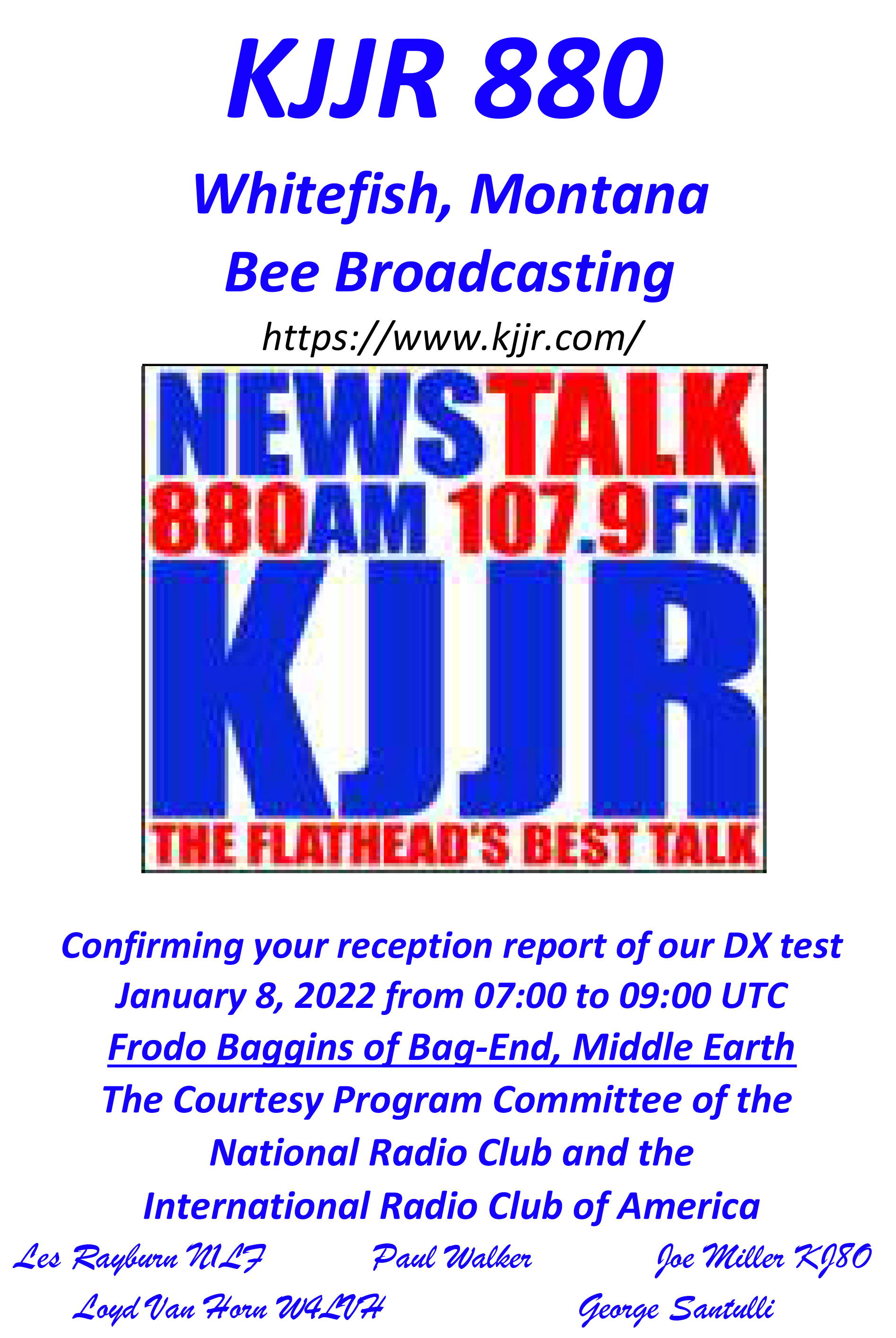 KJJR Radio 880 Whitefish, Montana