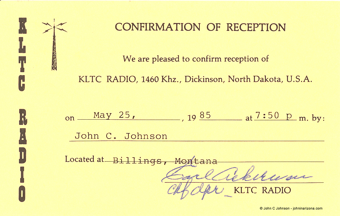 KLTC Radio 1460 Dickinson, North Dakota