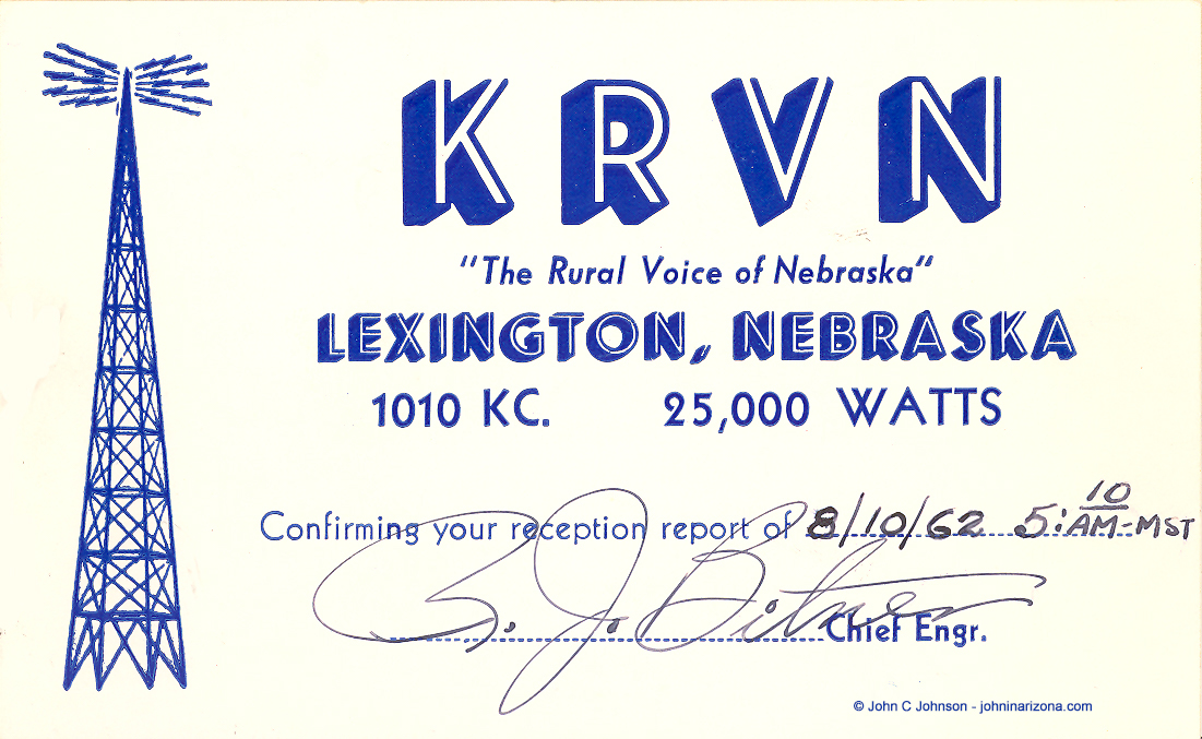 KRVN Radio 1010 Lexington, Nebraska