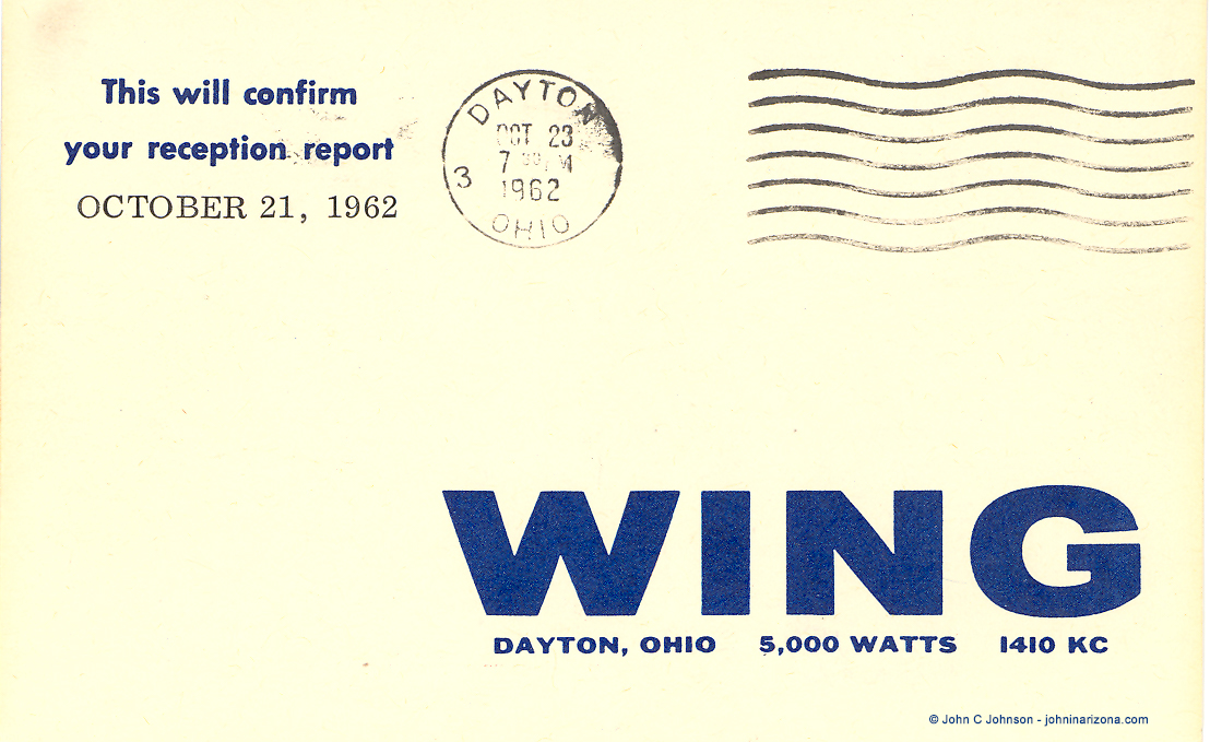 WING Radio 1410 Dayton, Ohio