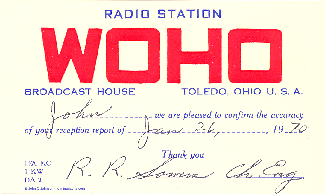 WOHO Radio 1470 Toledo, Ohio