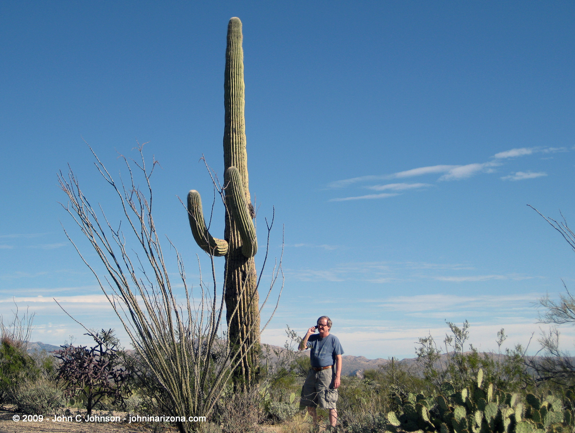 John Johnson - johninarizona - on the phone