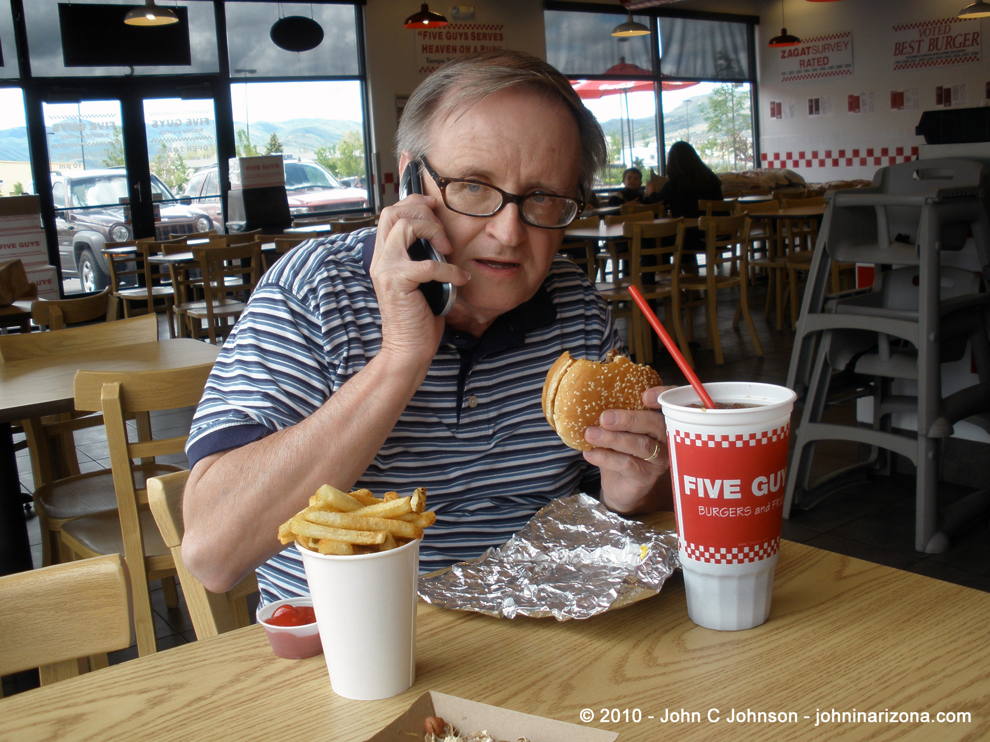 John Johnson - johninarizona - on the phone