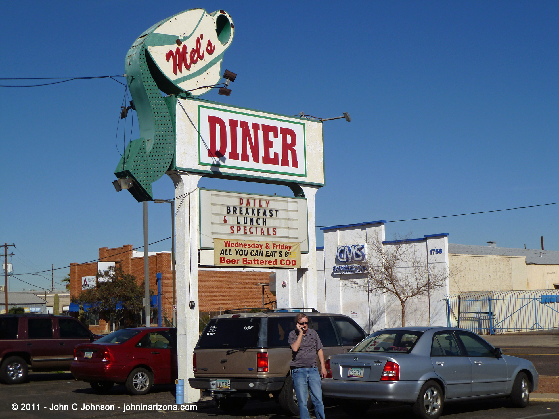 John Johnson - johninarizona - on the phone