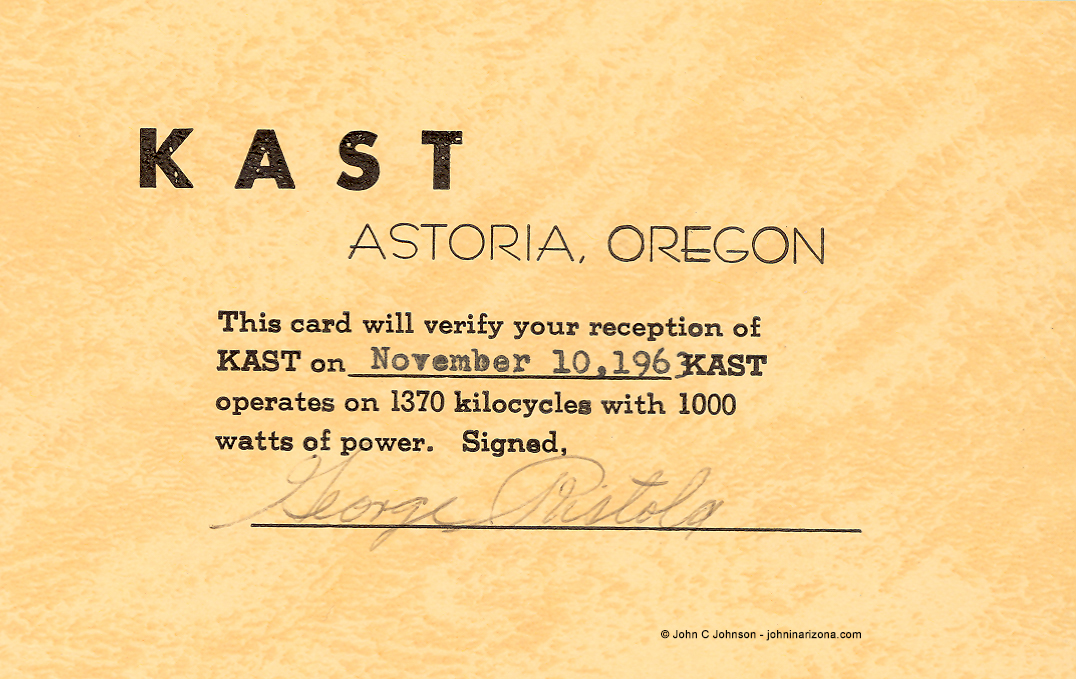 KAST Radio 1370 Astoria, Oregon