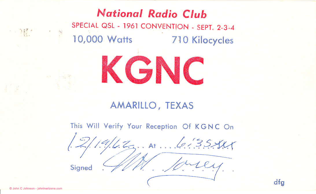 KGNC Radio 710 Amarillo, Texas
