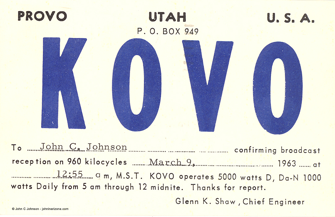 KOVO Radio 960 Provo, Utah