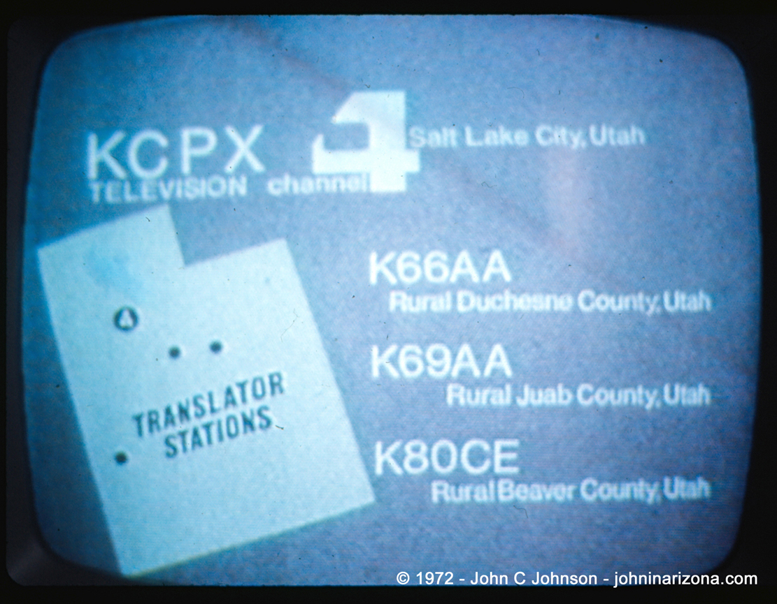 KCPX TV Channel 4 Salt Lake City, Utah