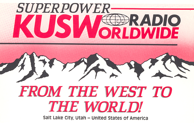 KUSW Shortwave Broadcast Station Salt Lake City, Utah