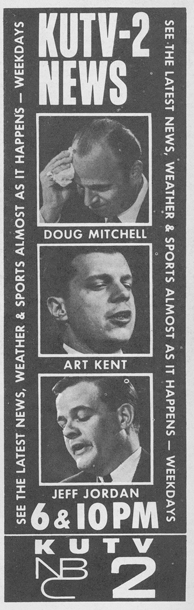 KUTV Channel 2 1964 print ad