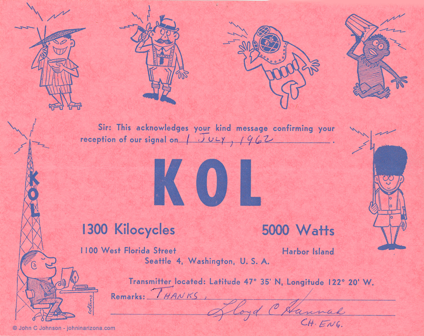 KOL Radio 1300 Seattle, Washington