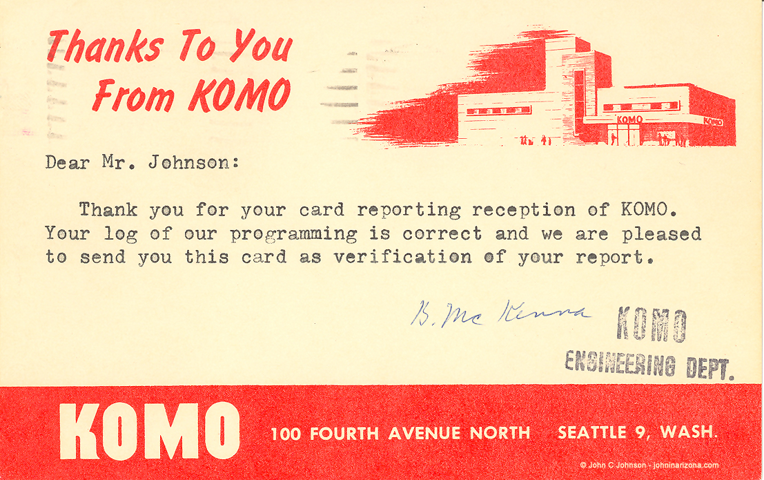 KOMO Radio 1000 Seattle, Washington