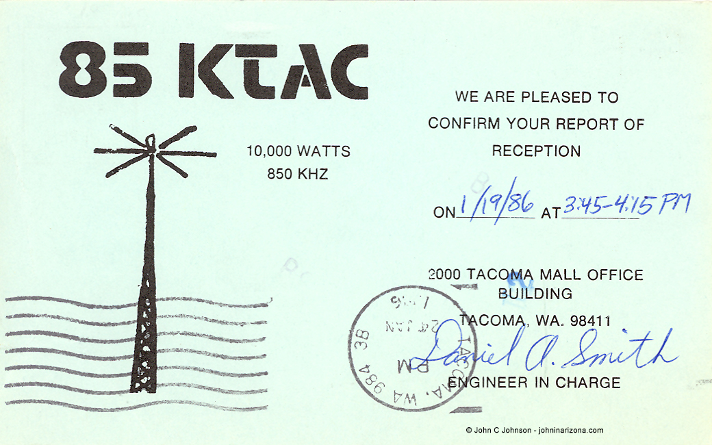 KTAC Radio 850 Tacoma, Washington